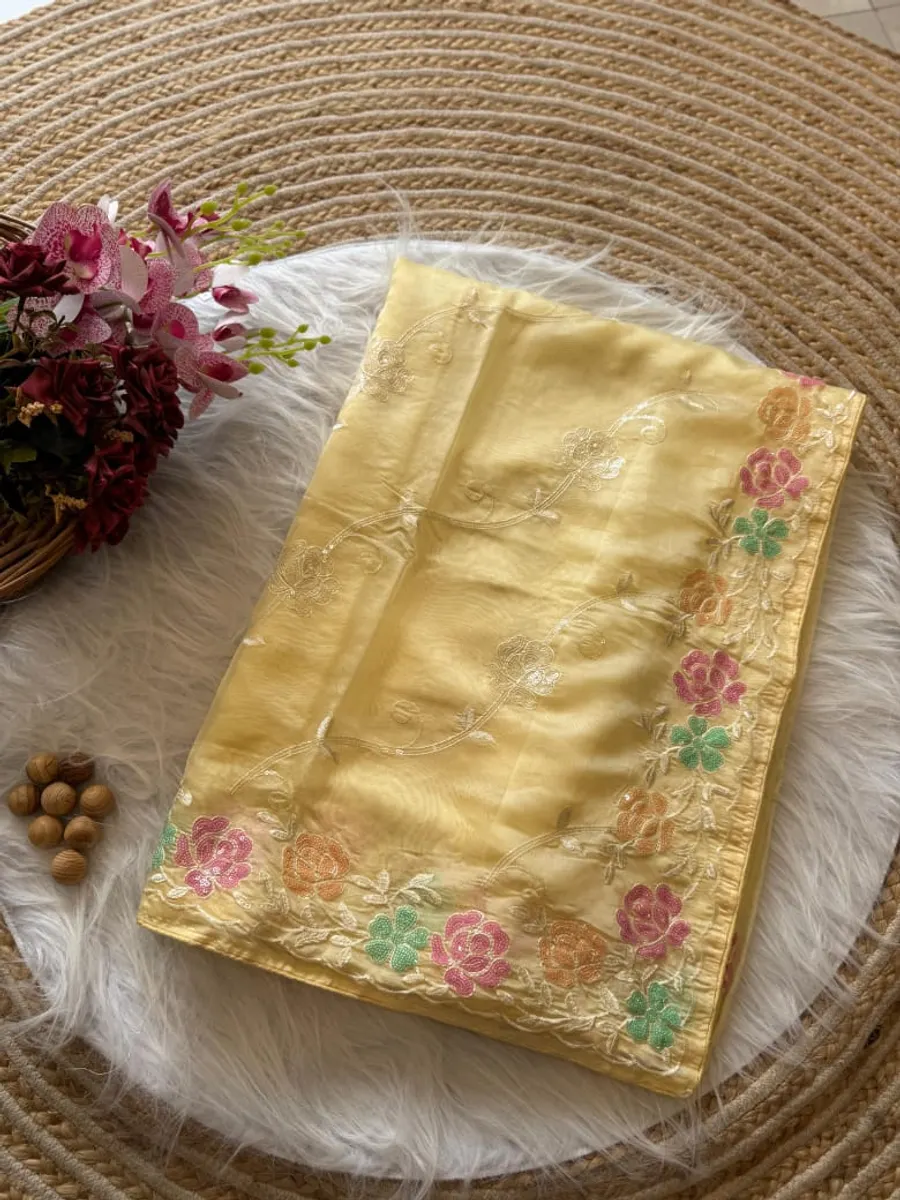 Viscose Embroidery Work Design | Samantha Collection